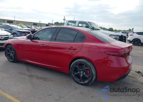 2019 Alfa Romeo Giulia Ti Sport Rwd из США, поврежденный, VIN ZARFAMBN9K7621664